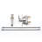 2-handle Bathroom Faucet with Drain Assembly-87197484