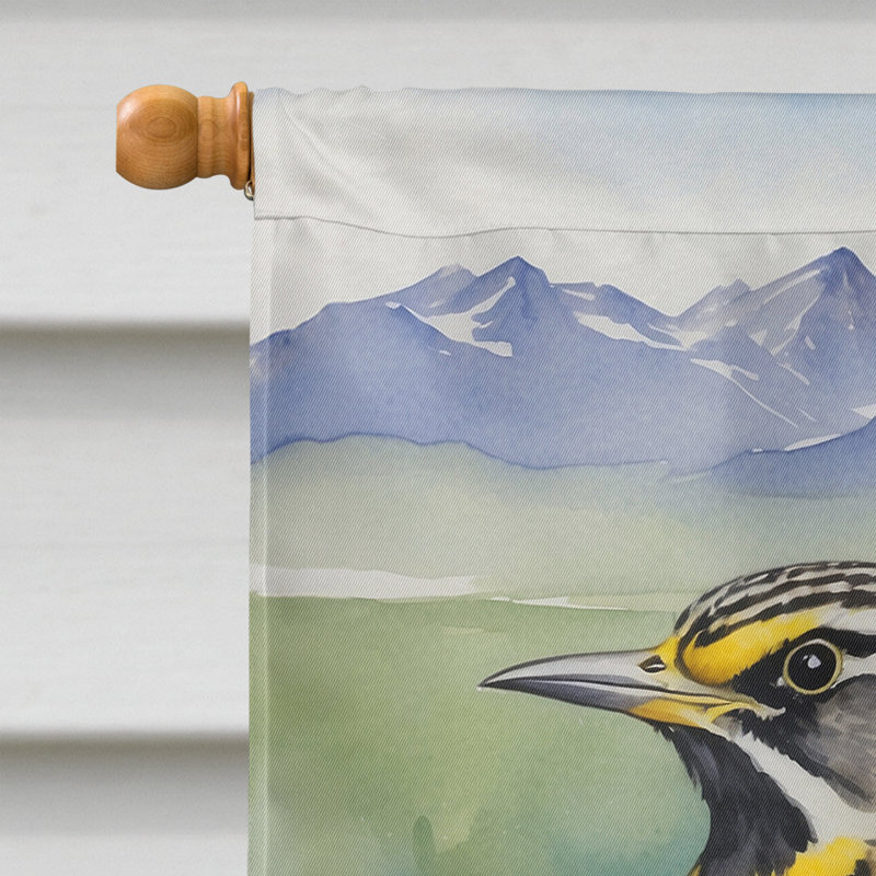 House Flag, Wyoming Western Meadowlark