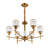 6 - Light Dimmable Chandelier