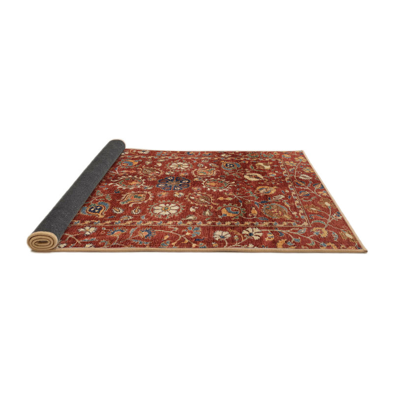 Tapis abstrait moderne 3751ABS3763, Rond 6 pi