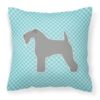 Kerry Terrier Solid Colour Throw Pillow