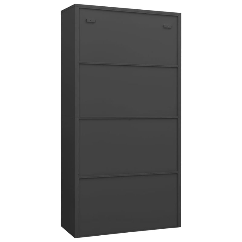 Rangement industriel en acier anthracite Locker Cabinet