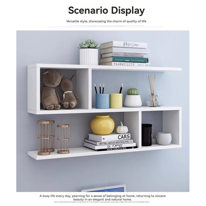 Tayea Floating Shelf, White
