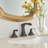 16442 Widespread Bathroom Faucet 2-handle Bathroom Faucet with Drain Assembly-64575919