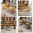 Bamboo Low Coffee Table – Minimalist Design with Spacious Surface for Living Room & Lounge-280219795