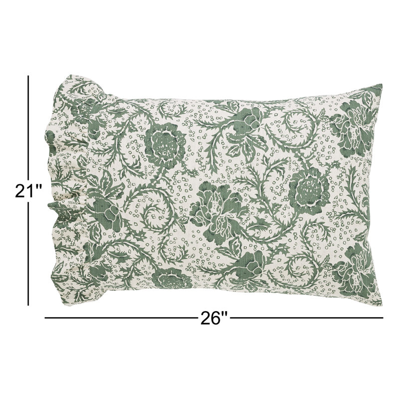 Taie d'oreiller 100% coton Cowlington, Standard