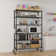 Maxden 46'' W Height Adjustable Shelving Unit with Wheels