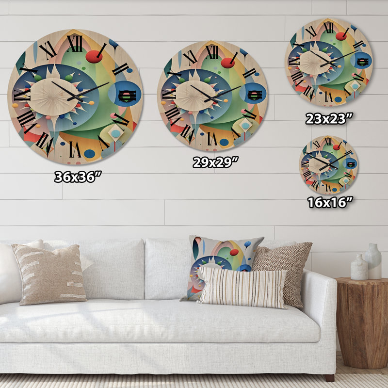 Horloge murale Seidenberg, Très grand