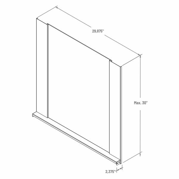 Inoxia Universal Range Backsplash & Reviews