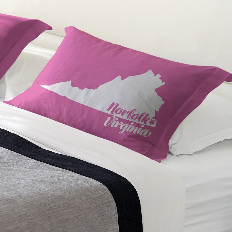 Sham Set, Microfiber, King, Pink