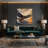 Birds Red tailed Hawk Brown Canvas Wall Art-212571046