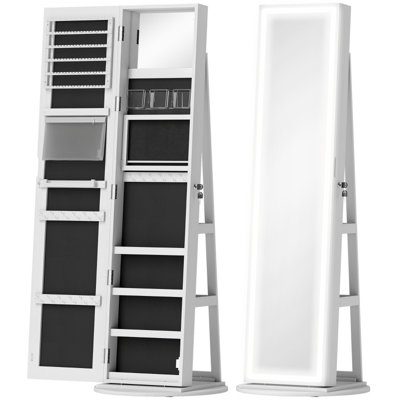 Freestanding Jewelry Armoire