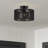Acordia Black Medium Semi-flush-370121021-370121022-370121023