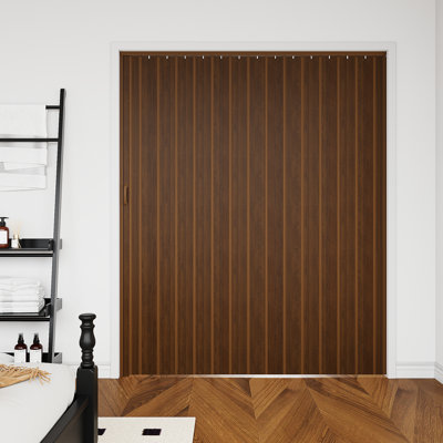 80'' Hollow Paneled Accordion Door