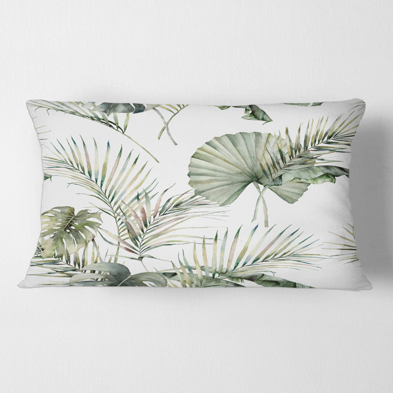 Floral Throw Pillow