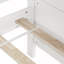 Lit de jour simple en bois de pin avec deux tiroirs de rangement-935294521