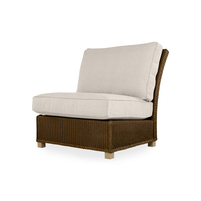Hamptons Outdoor Lounge Chair, Bark, Cottage Pepper