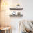 Zahriah 2 Piece Pine Floating Shelf-127572677