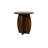 End Table 50, Mango Brown Walnut - Belly Table Collection