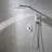 Cube 2-Function Thermostatic Complete Shower Faucet Set-134155026