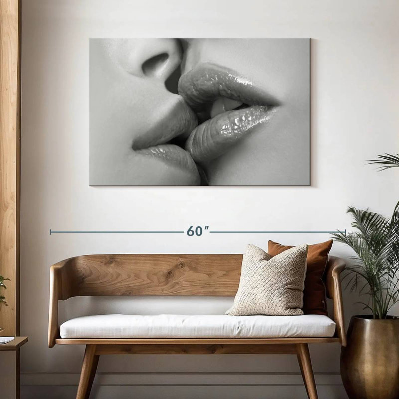 Hardie Kissing Lips, H 30 po x l 45 po