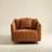 Upholstered Swivel Barrel Armchair-929951701