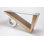 60'' W Glass Console Table
