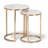 Amold Marble Top Nesting Tables