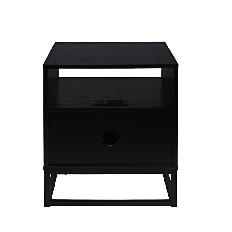 18.78'' W Particle Board / Chipboard Nightstand