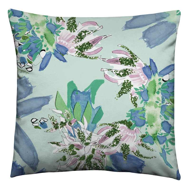 Winfield Floral Square Cushion