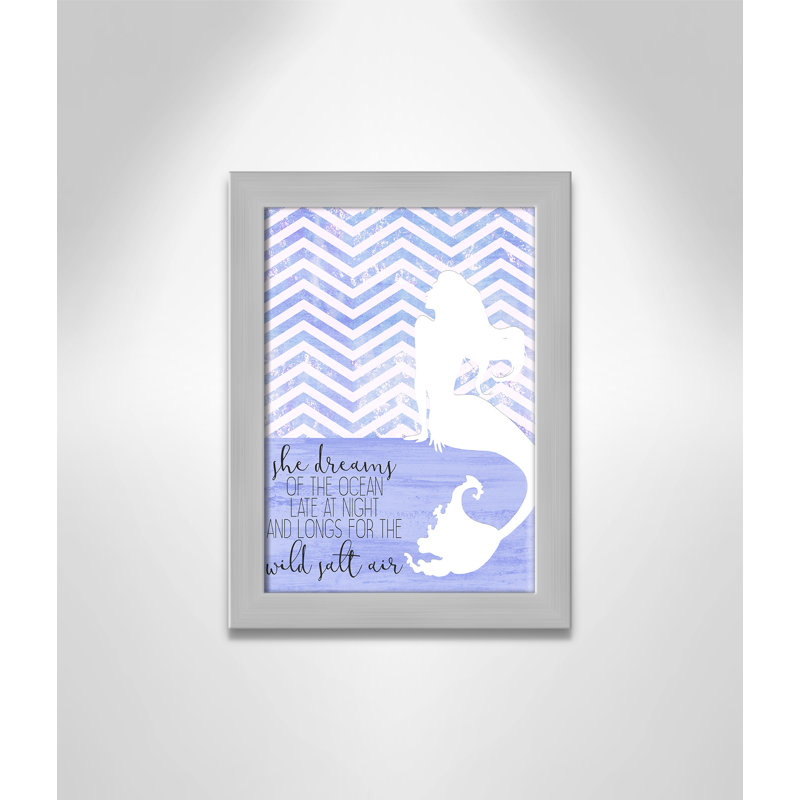 Adhésif décoratif She Dreams, H 14 po x l 10 po x P 0,6 po, Encadré plat argent