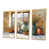 Toile naturelle avec cadre flottant
