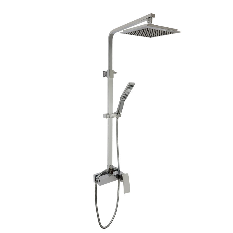 Système de douche avec valve brute