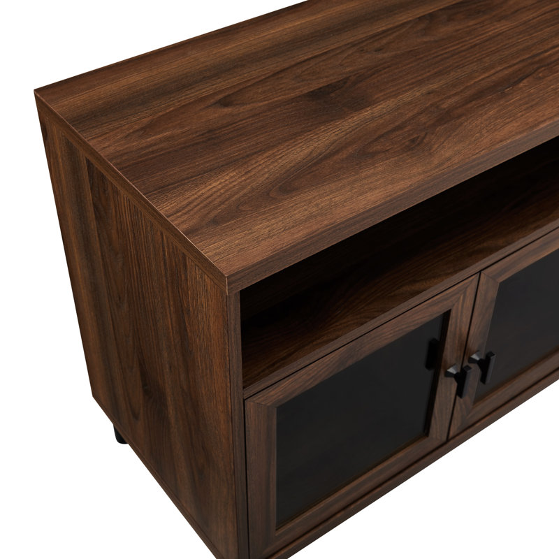 Bastian Media Console, Dark Walnut