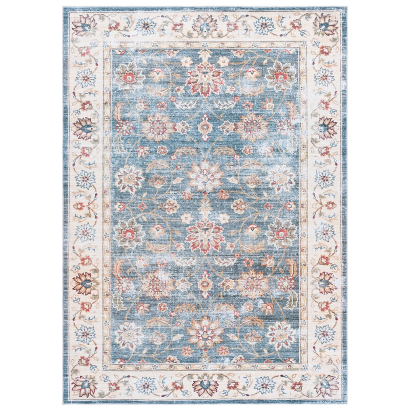 Msrw Arizona 112 Performance Machine Washable Oriental Rug, Rectangle 9' x 12'