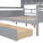 Size Daybed In Gray, Wood Slat Build, Bedside Shelf And 2 Drawers - Stylish For Home Gray With Strong Support, Shelf, Ideal Bedroom Living Room Furnishing-944451493-944451492