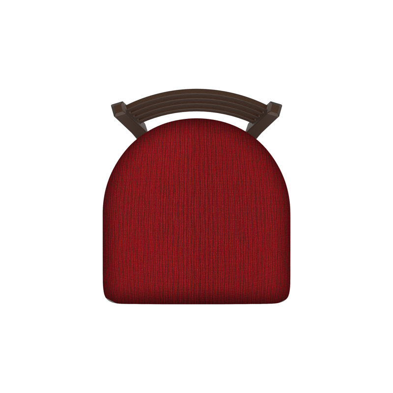 400 Jackie Chair, Bronze, Fabric-Graph Ruby