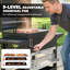 Outsunny 137.5cm W Charcoal Grill