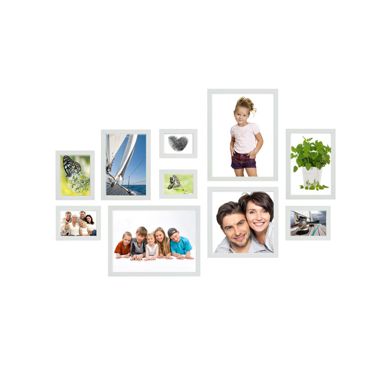 Belle Haven Picture Frame, White