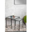 Ackworth Glass Top Frame Nesting Tables