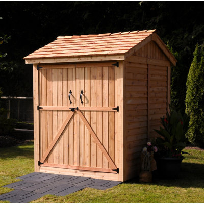 Outdoor Living Today 6x6 Western Red Cedar Maximizer with Cedar Roof