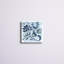 Peinture sur toile tendue Indigo Ornament VI-966622375