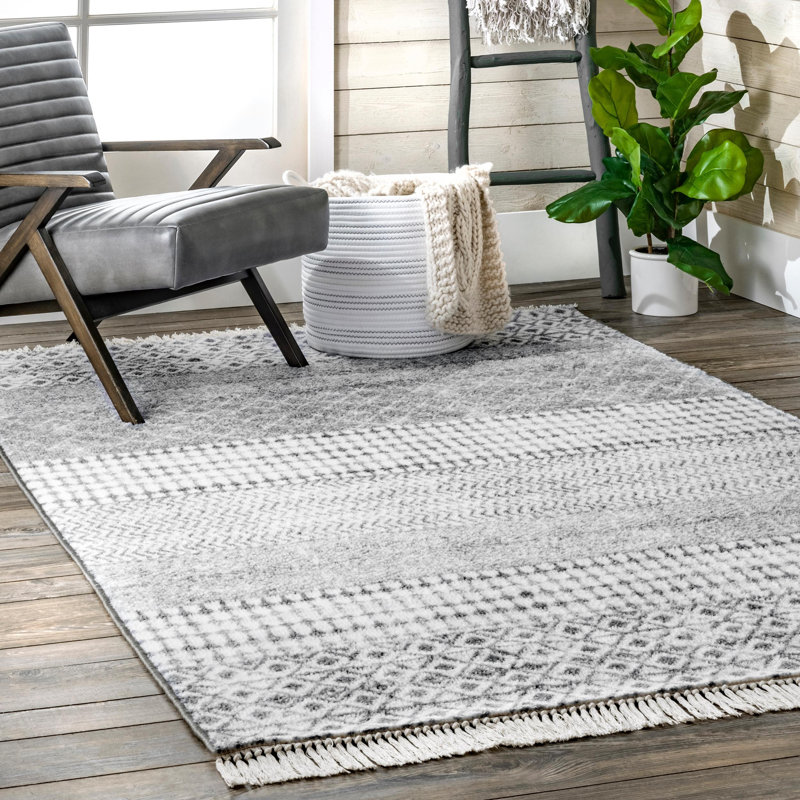 Wilmslow Abstract Indoor Rug, Rectangle 4'4" x 6'