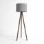 Lampe sur pied géométrique Vogue