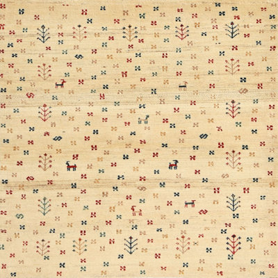Tapis beige/brun