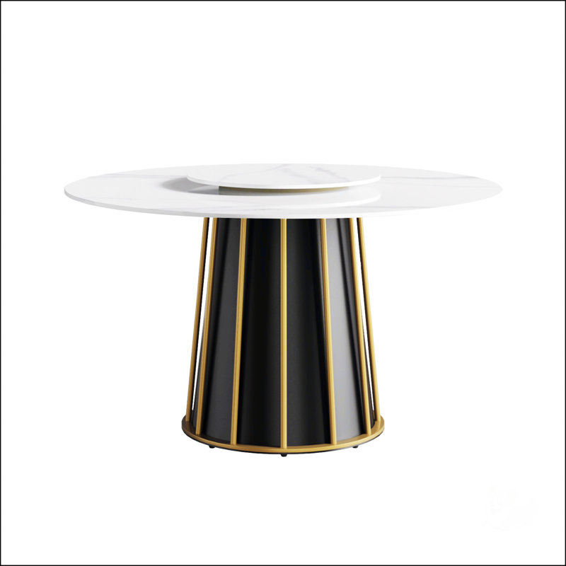 Table de salle à manger Modern, H 29,53 po x L 53,15 po x l 53,15 po