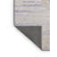 Tapis gris soyeux et moelleux-101425813