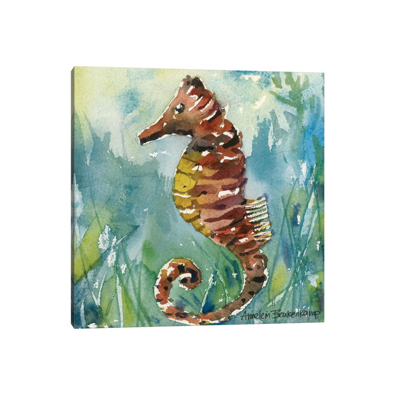 Stately by Annelein Beukenkamp - Wrapped Canvas Painting, 30.48 cm H x 30.48 cm W