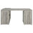 Tona Grey Driftwood 3-Drawer L-Shape Desk-1246095514