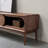 High quality black walnut TV cabinet